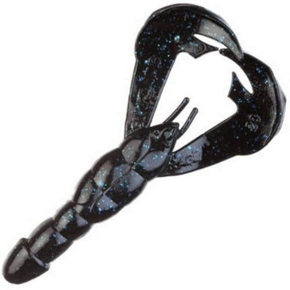 Strike King Rage Chunk Black Blue Flake 7pk