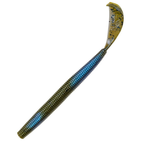 Strike King Rage Cut-R Worm Blue Craw