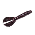 thumbnail image 1 of Strike King Rage Menace Grub Black Neon 8pk, 1 of 2