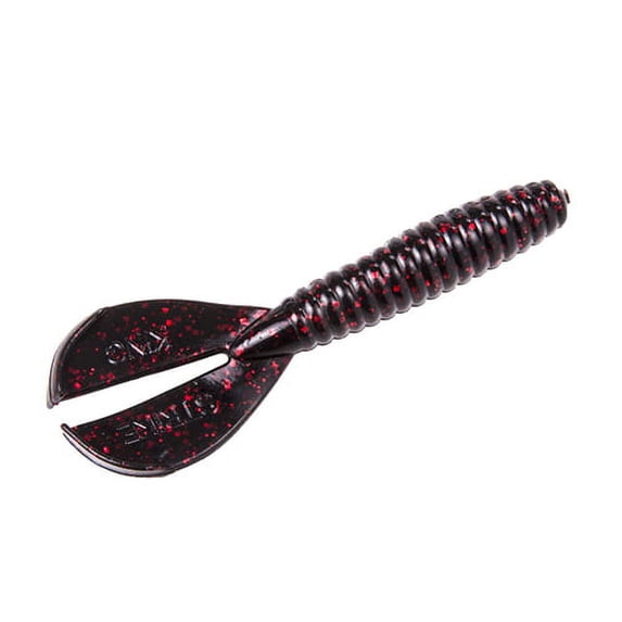 Strike King Rage Menace Grub Black Neon 8pk