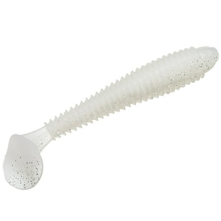 Strike King Rage Swimmer 3 3/4" Pearl Flash Soft Bait Lure