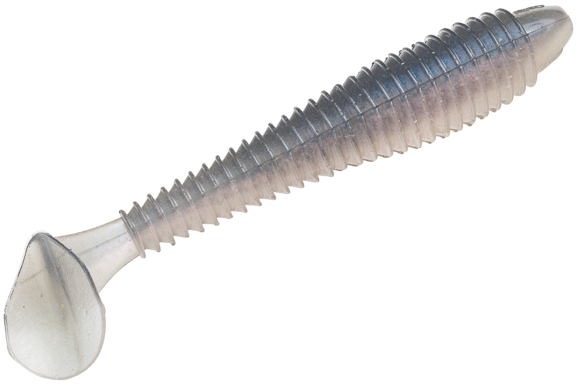 Strike King Rage Swimmer 3 3/4" Pro Blue Red Pearl Soft Bait Lure