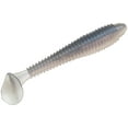thumbnail image 1 of Strike King Rage Swimmer 3 3/4" Pro Blue Red Pearl Soft Bait Lure, 1 of 5