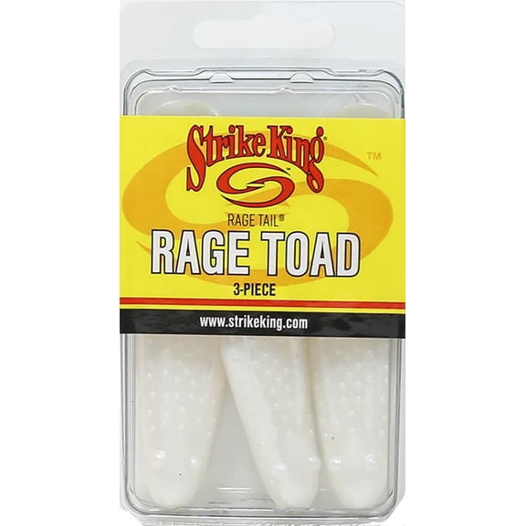 Strike King Rage Toad Pearl Soft Bait Lure