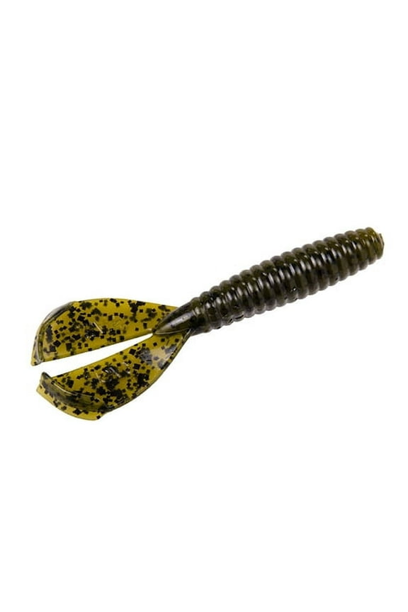 Rage Twin Tail Menace Grub Green Pumpkin Soft Bait Lure