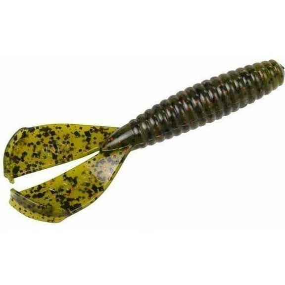 Strike King Rage Twin Tail Menace Grub Watermelon Red Flake Soft Bait Lure