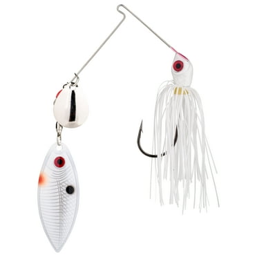 Strike King Red Eye 3/8 oz Spinnerbait Lure White