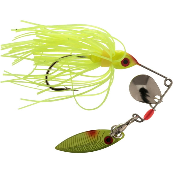 Strike King Red Eye Mini-King 1/8oz Spinnerbait Lure Chartreuse