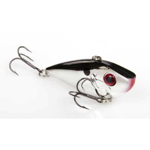 Strike King Red Eye Shad 1/2oz Chrome Black Hard Bait Lure