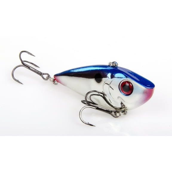 Strike King Red Eye Shad 1/2oz Smokey Chrome Blue Hard Bait Lure