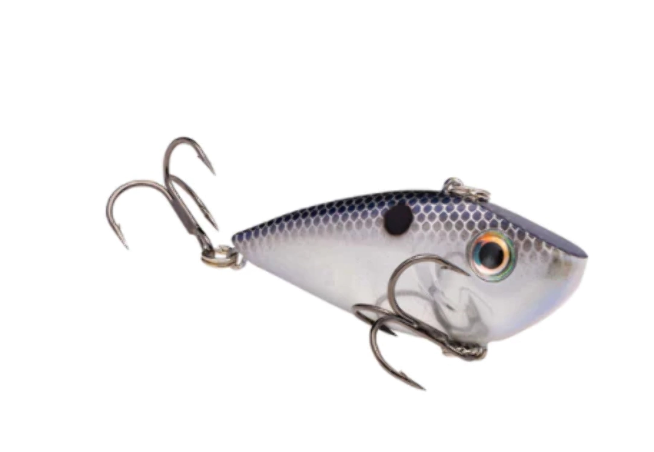 Strike King Red Eye Shad Tun 1/2oz Smokey Chrome/Blue - Walmart.com