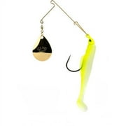 Strike King Redfish Magic 1/8 oz Spinnerbait Lure Chartreuse Glow