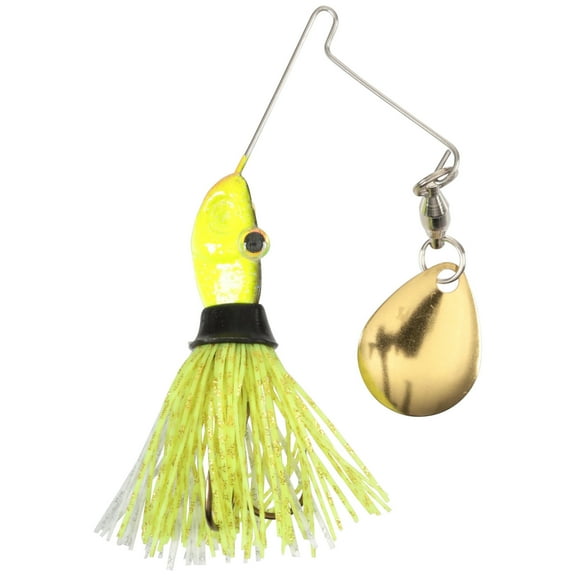 Strike King Rocket Shad Spinner 1/4 oz Chartreuse Shad Spinnerbait Lure