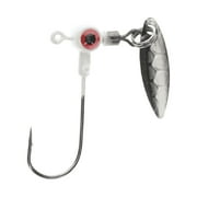 Strike King SS Spins - Crappie Heads 1/16 White