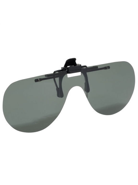 Clip-On Sunglasses, Gray No Frame