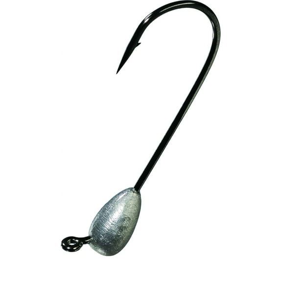 Strike King TGTJ18-U Tour Grade Tube Jig Head 1/8 oz Unpainted,4pk