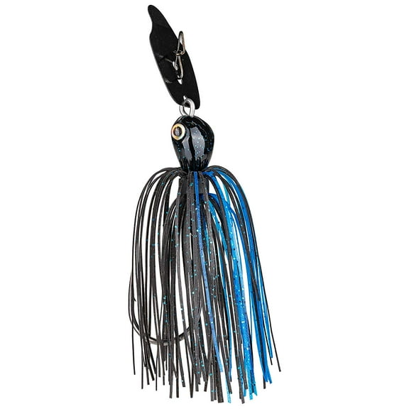 Strike King Thunder Cricket Vibrating Swim Jig Lure 3/8 oz Blue/Black