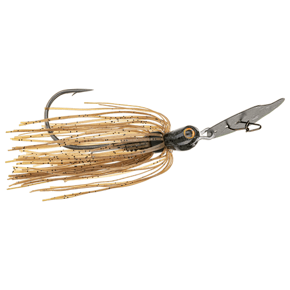 Strike King Thunder Cricket Vibrating Swim Jig Lure 3/8 oz Green Pumpkin