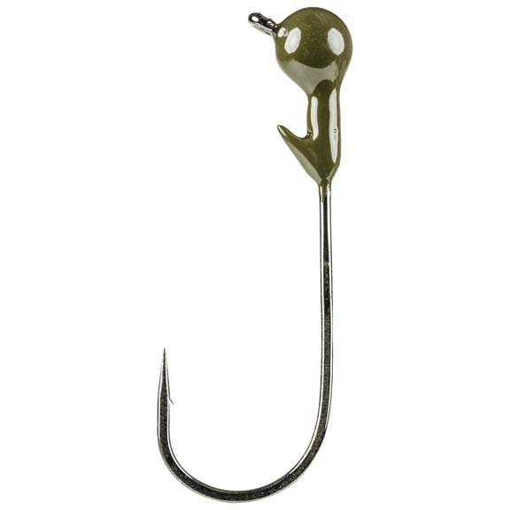 Strike King Tour Grade 1/8 oz Green Pumpkin Jig Head