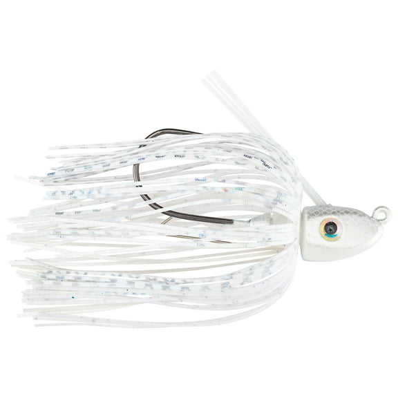 Strike King Tour Grade Swim Jig 3/8 oz Rage Menace White Swim Jig Lure
