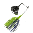 thumbnail interactive-video image 1 of Strike King Tri Wing Buzz3/16oz Chartreuse/White, 1 of 3