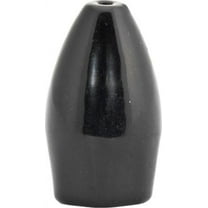 Strike King Tungsten Bullet Worm Weight 1 Ounce Black 1 Pack