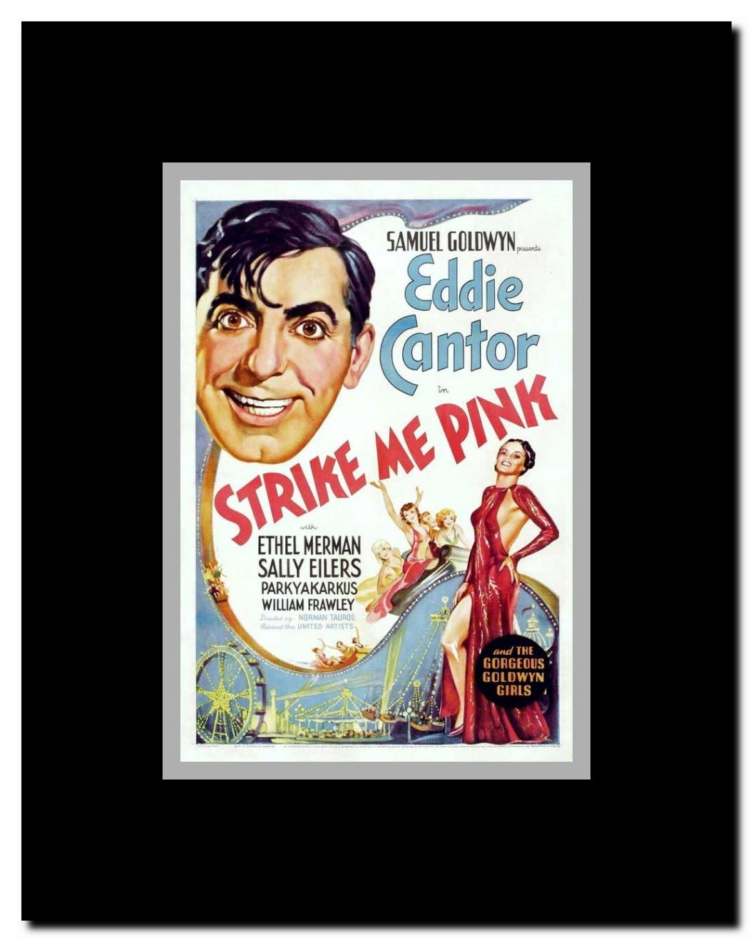 Strike Me Pink Framed Movie Poster
