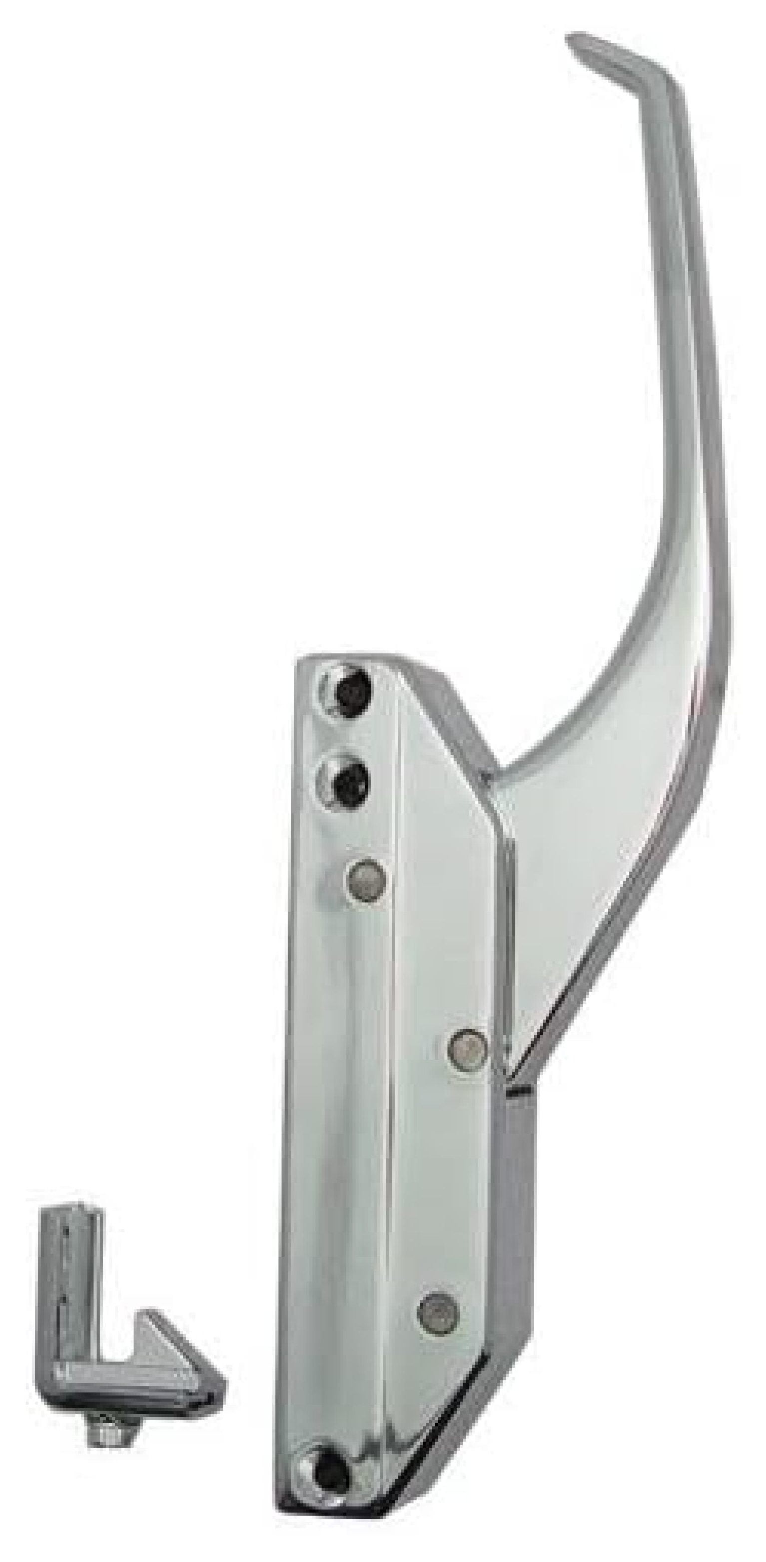 Strike R35-1105-X Replacement Strike Plate - Brass & Insulated Handle - Heated Cabinet & Oven Latch - 10-3/4" Long, 1-1/4" Wide - Fits Blodgett, Southbend & More