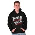 thumbnail image 1 of Strike Spare Funny Bowling Team Unisex Plus Fleece Graphic Hoodie Brisco Brands 2X, 1 of 5