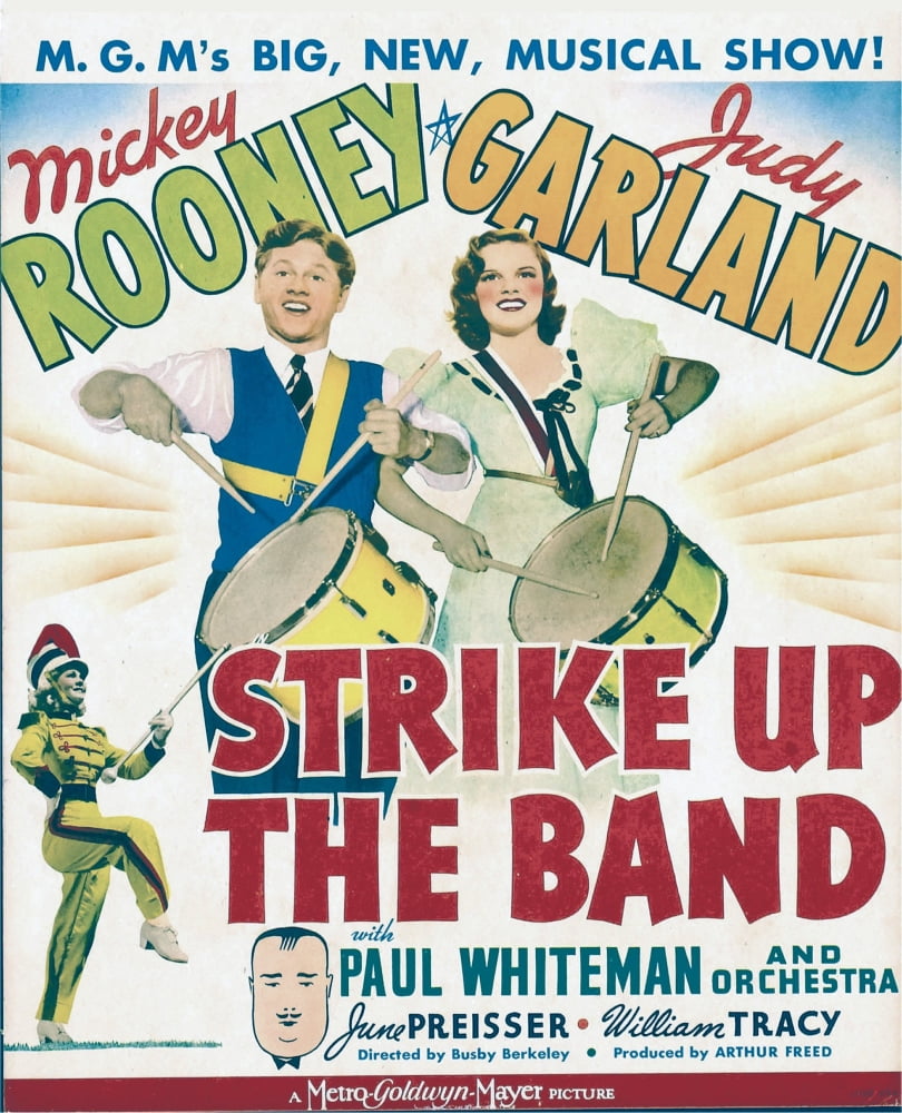 Strike Up The Band Canvas Art - (11 x 17)