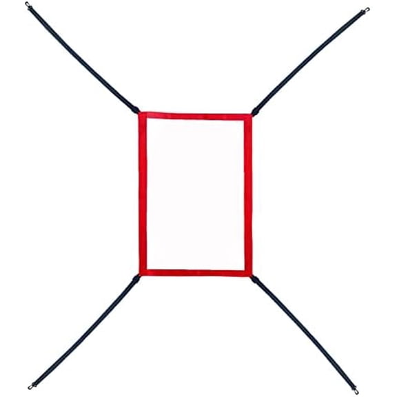 Strike Zone Target for Baseball Softball net, Throwing Pitching Hitting Batting Catching Practice Target, Pitcher Accuracy Training Aids