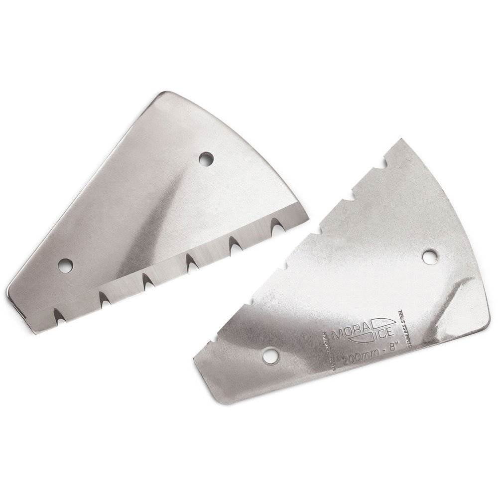 StrikeMaster 8 Inch Stainless Steel Replacement Blades for Lazer Power  Augers
