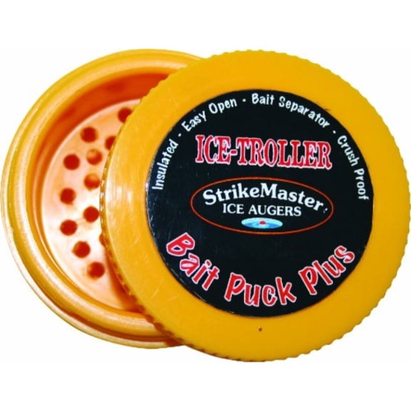 strike master ice augers bait puck plus (1 per pack)