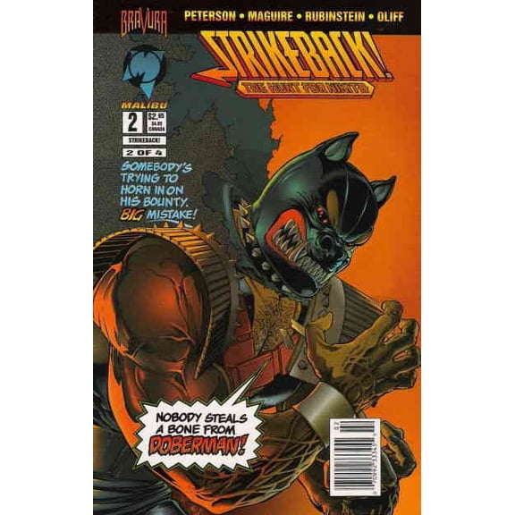 Strikeback! (Malibu) #2 VF ; Malibu Comic Book