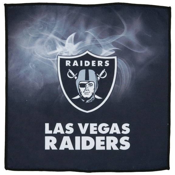 Strikeforce Las Vegas Raiders On Fire Bowling Towel, Polyester, 16'' x 16''
