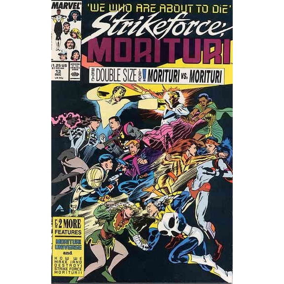 Strikeforce: Morituri #13 VF ; Marvel Comic Book