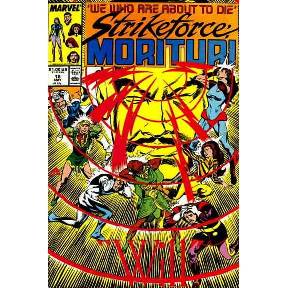 Strikeforce: Morituri #18 VF ; Marvel Comic Book