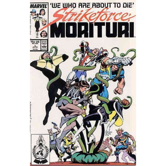 Strikeforce: Morituri #5 VF ; Marvel Comic Book