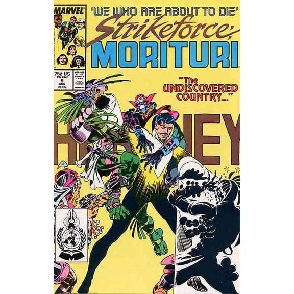 Strikeforce: Morituri #9 VF ; Marvel Comic Book