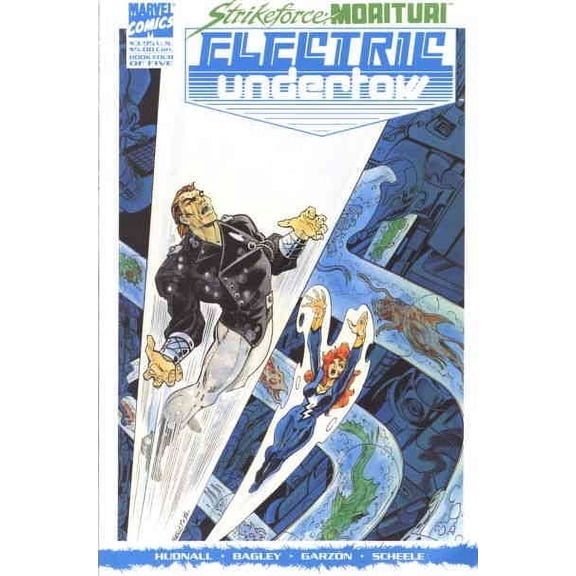 Strikeforce: Morituri: Electric Undertow #4 VF ; Marvel Comic Book