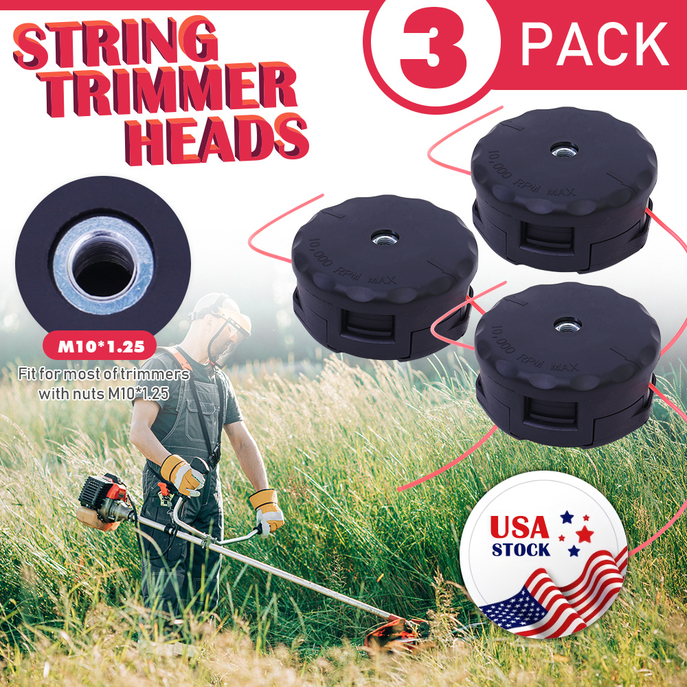 Strimmer Heads Grass Brush Cutter String Trimmer Head for Echo Speed ...
