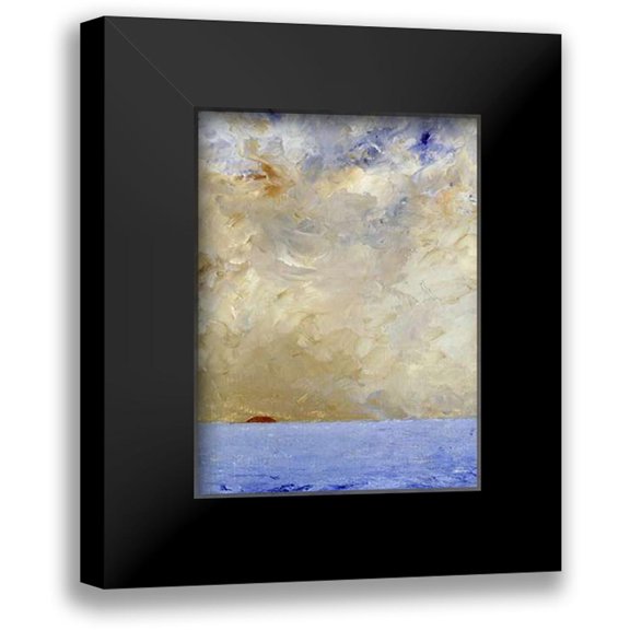 Strindberg, August 11x14 Black Modern Framed Museum Art Print Titled - Sunset