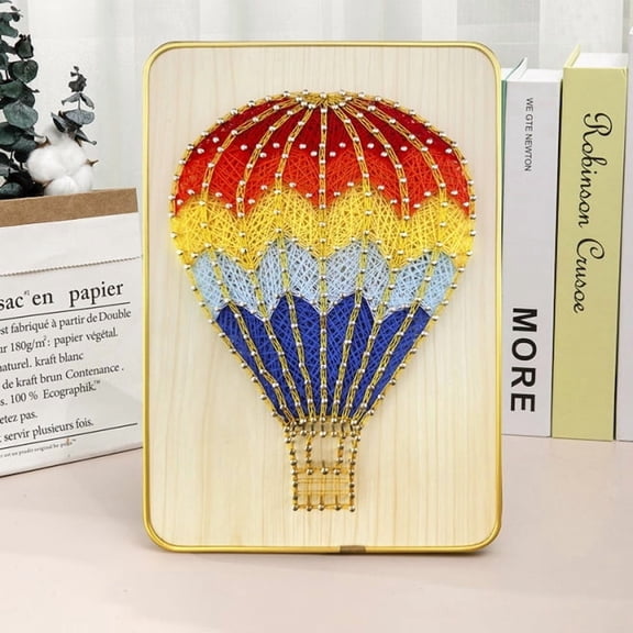 Wizardi String Art DIY Kit - Air Balloon F07-M12-5-DHACE28035