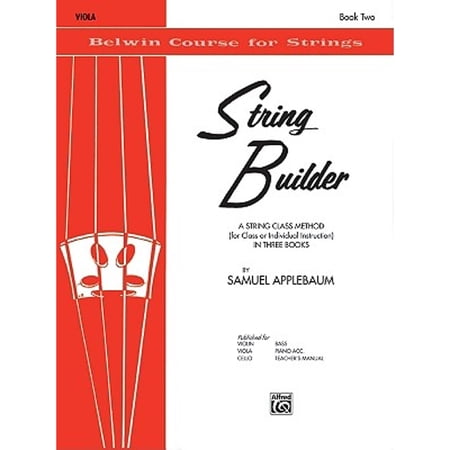 Pre-Owned String Builder Bk 2: A String Class Method (for Class or Individual Instruction) - Viola (Belwin Course for Strings Bk 2) (Paperback) 0769231322 9780769231327