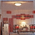 thumbnail image 1 of String Curtain Drapery Room Divider Partition - Burgundy, 1 of 2