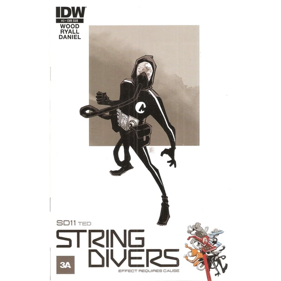 String Divers #3A VF ; IDW Comic Book