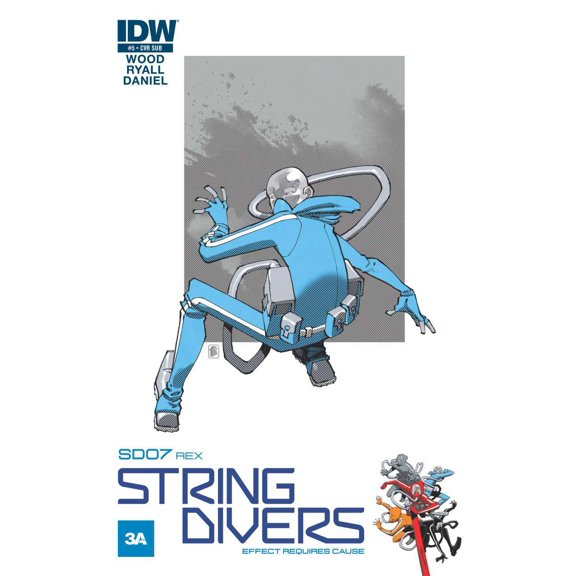 String Divers #5A VF ; IDW Comic Book