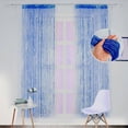 thumbnail image 1 of String Door Curtain Elegant Room Divider Wedding Props Home Decor Tinsel Fringe Curtain Backdrop Hanging Beads Partition, 1 of 4