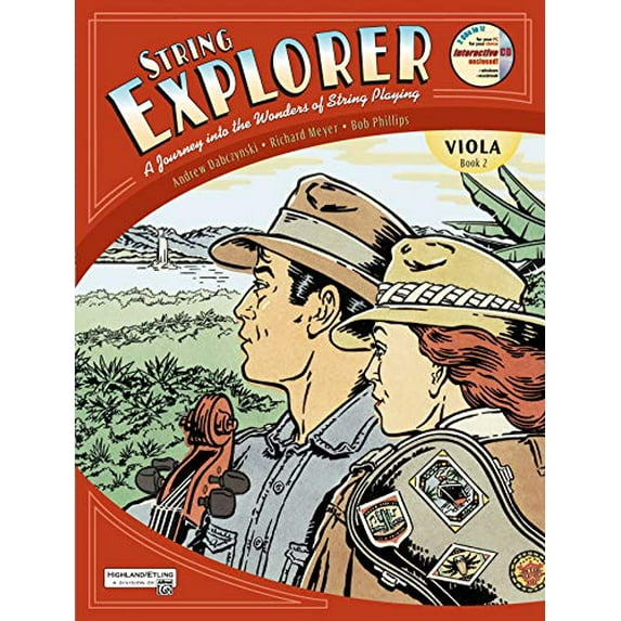 Pre-Owned String Explorer, Bk 2: Viola: Viola, Book & Interactive CD Paperback