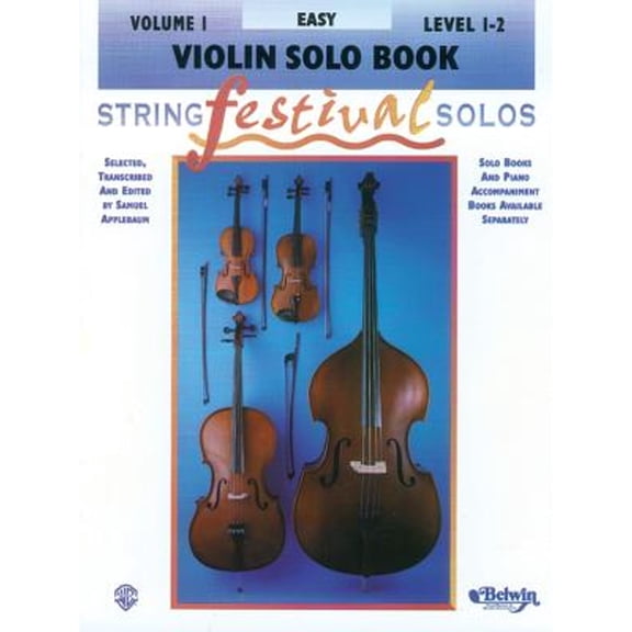 Pre-Owned String Festival Solos, Vol 1: Violin Solo (Paperback) by Samuel Applebaum